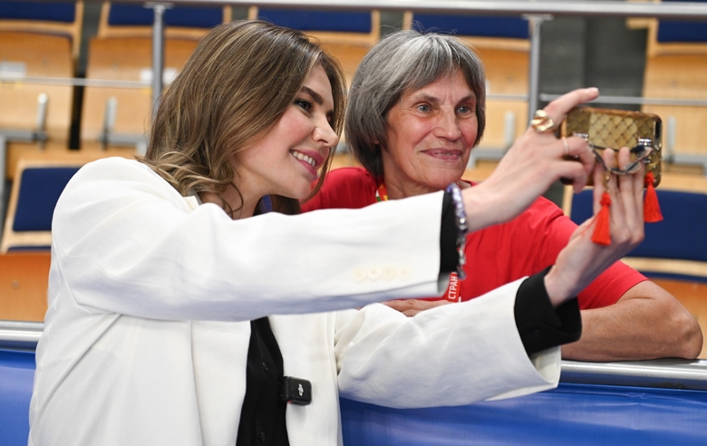 21 июня 2024. Олимпийская чемпионка Алина Кабаева на Играх стран БРИКС в Казани