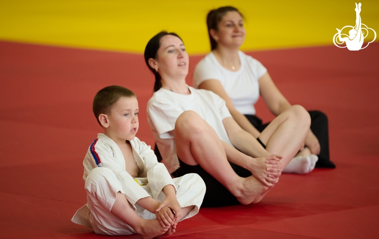 Участники фестиваля дзюдо