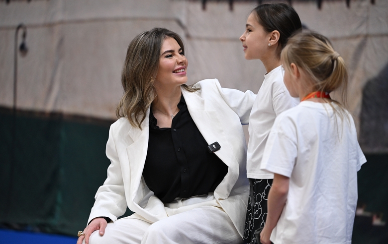 20 июня 2024. Олимпийская чемпионка Алина Кабаева на Играх стран БРИКС в Казани