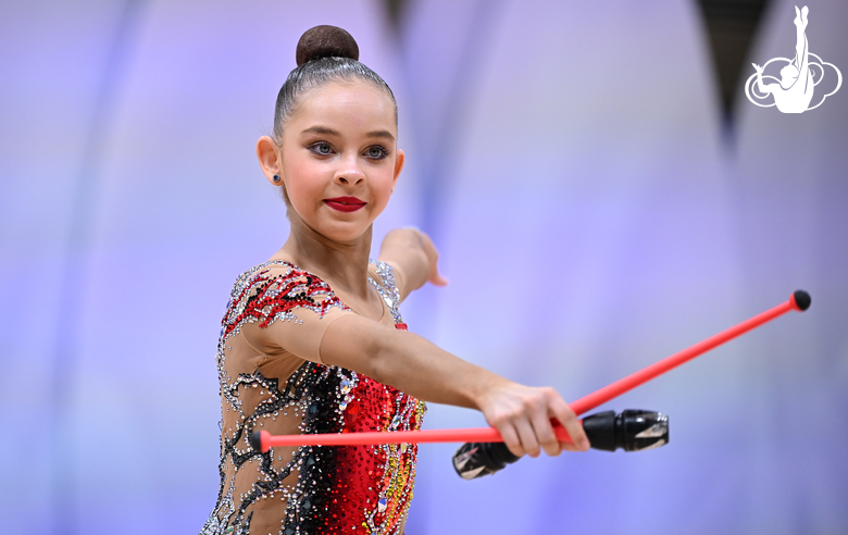 София Ильтерякова на всероссийском турнире «Кубок "Небесная грация"»