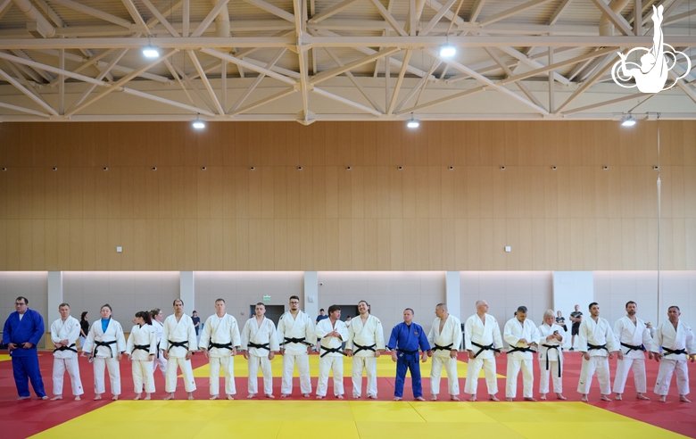Участники фестиваля дзюдо