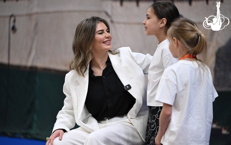 Олимпийская чемпионка Алина Кабаева на Играх стран БРИКС в Казани