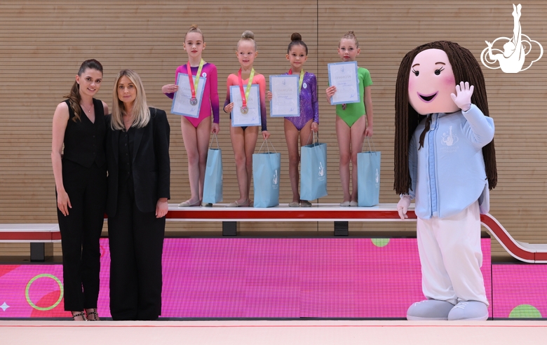 Церемония награждения на турнире «мАлинка»