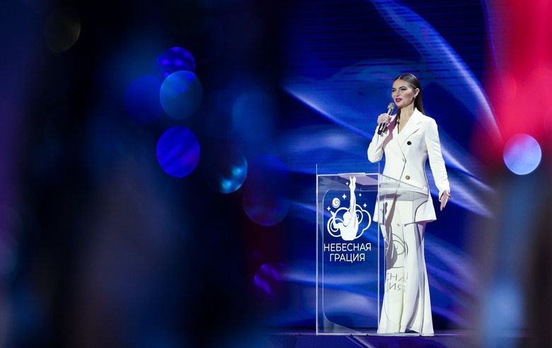 16 декабря 2021 года. Москва. «ВТБ Арена». Экспериментальный турнир «Небесная грация». Алина Кабаева