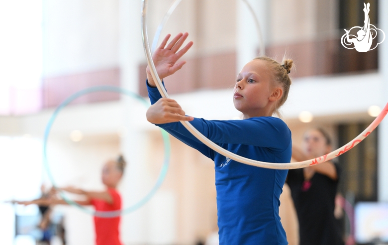 Дарья Хорошилова во время восстановительных сборов в Академии