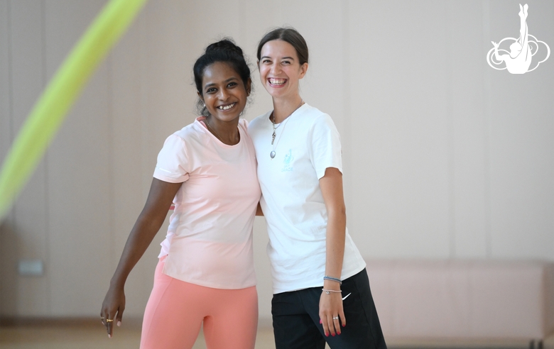 Тренеры Пуджа Сурве и Елизавета Чернова