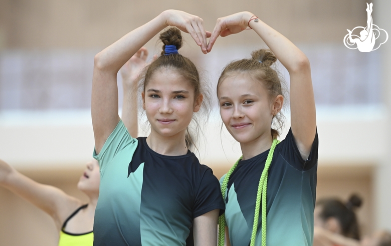 Участницы сборов