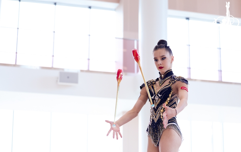 Мария Борисова готовится к выступлению