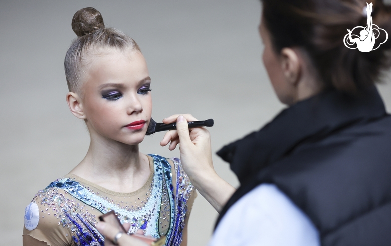 Кристина Войтенко готовится к выходу на ковер