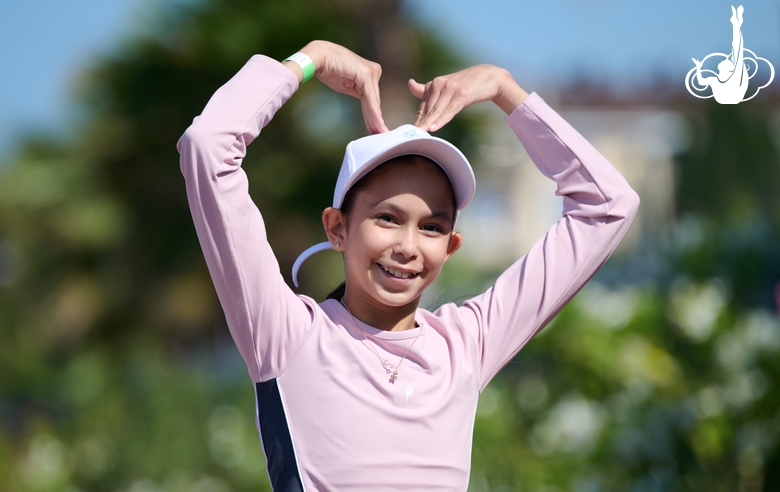 Малика Тимуршина на пробежке во время восстановительных сборов в Академии