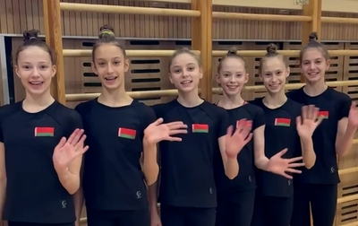 Видеопривет от групповичек-юниорок из Белоруссии