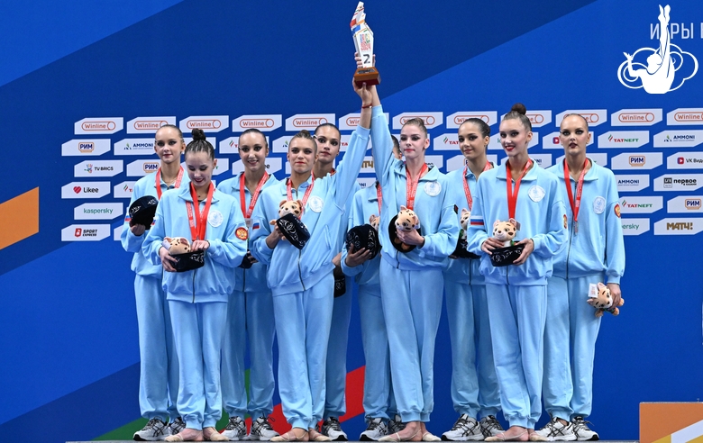 Команда сениорок «Небесной грации» на Играх стран БРИКС