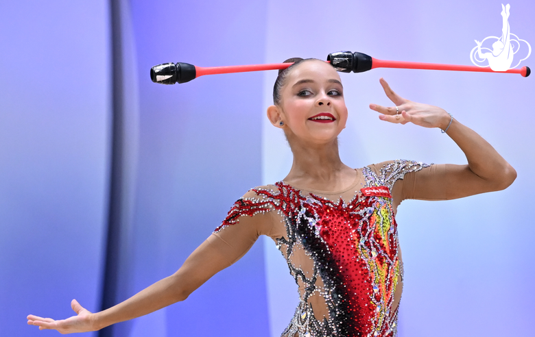 София Ильтерякова на всероссийском турнире «Кубок "Небесная грация"»