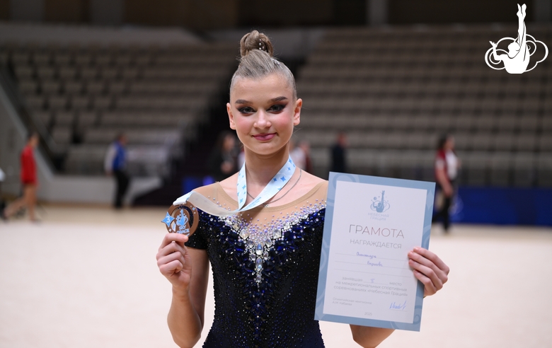 Александра Борисова после церемонии награждения