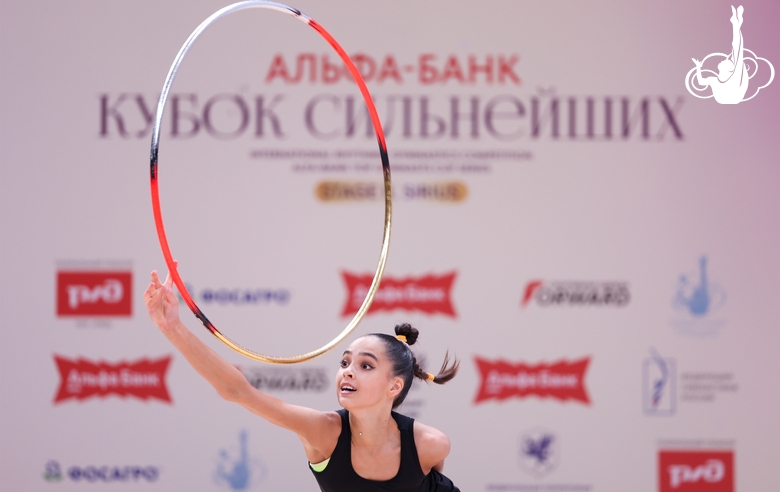 Анастасия Попова во время опробования на втором этапе «Кубка сильнейших»