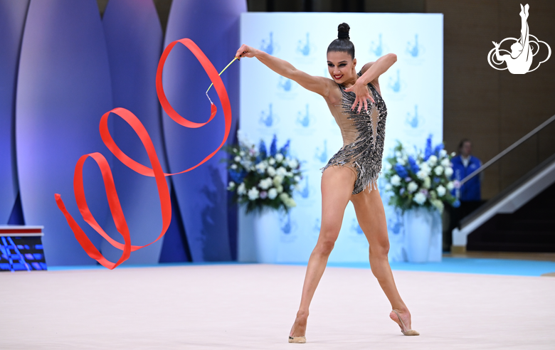 Арина Ткачук на всероссийском турнире «Кубок "Небесная грация"»