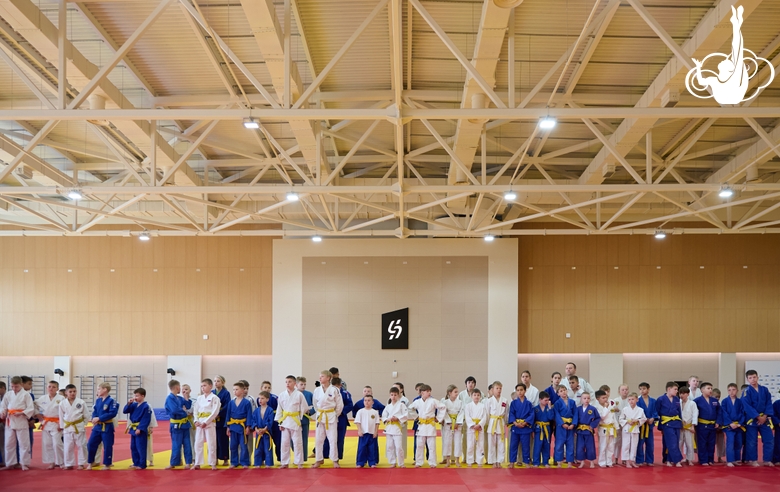 Участники фестиваля дзюдо