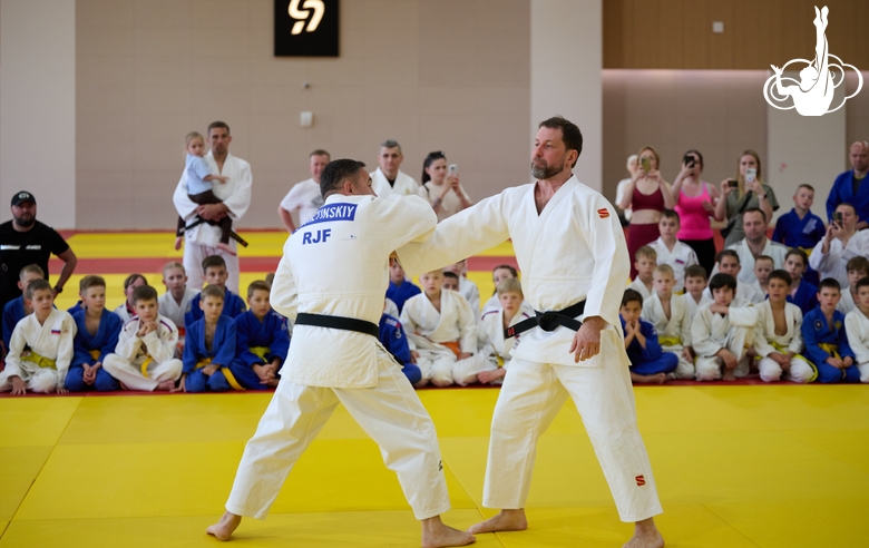 Участники фестиваля дзюдо