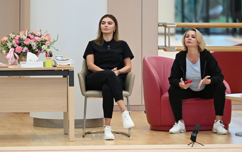 10 сентября 2025 года. Олимпийская чемпионка Алина Кабаева во время тренировки в Академии