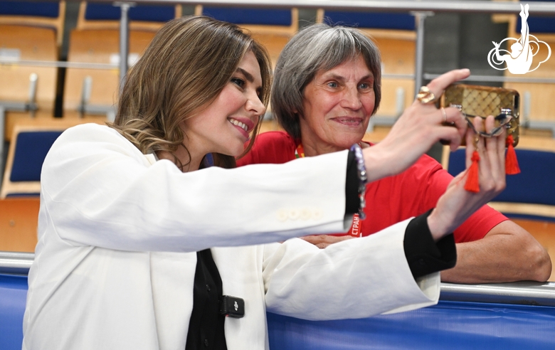 Олимпийская чемпионка Алина Кабаева на Играх стран БРИКС в Казани