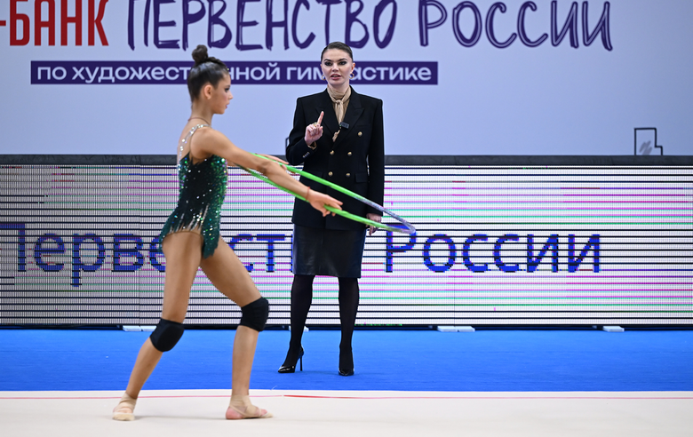 4 апреля 2025 года. Олимпийская чемпионка Алина Кабаева — на первенстве России в Казани