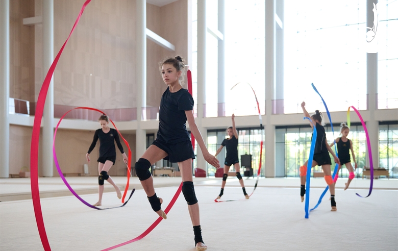 Ульяна Янус во время восстановительных сборов в Академии