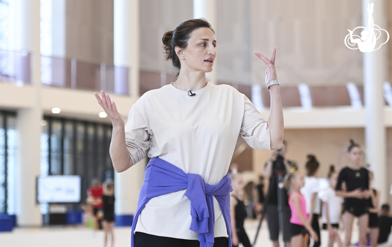 Тренер Академии Ирина Дзюба