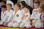 Юные участники фестиваля дзюдо