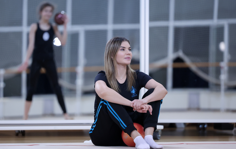 24 апреля 2025 года. Олимпийская чемпионка Алина Кабаева в Новогорске