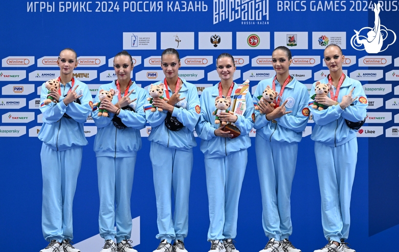 Групповички-сениорки «Небесной грации» — чемпионки Игр стран БРИКС