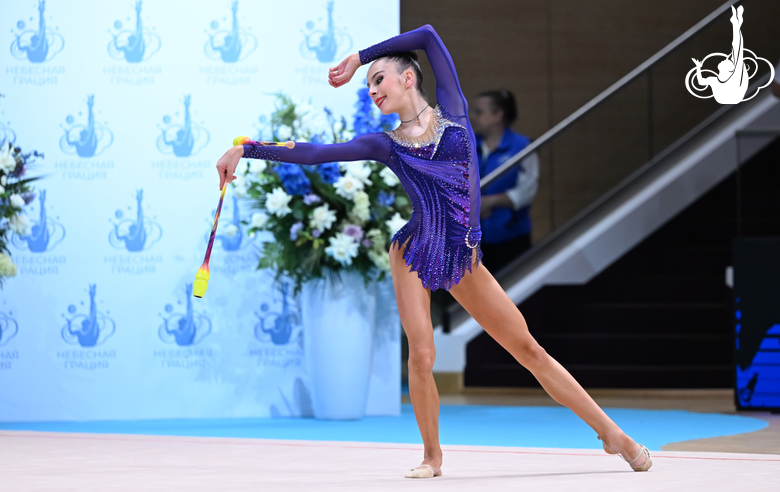 Полина Фролова на всероссийском турнире «Кубок "Небесная грация"»