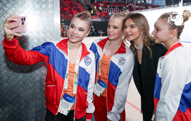 Олимпийская чемпионка Алина Кабаева — на 1-м этапе «Кубка сильнейших»