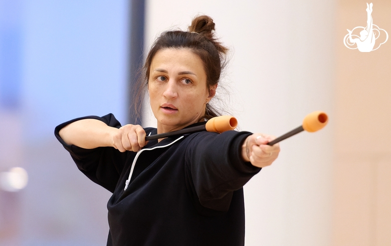 Тренер Академии Ирина Дзюба