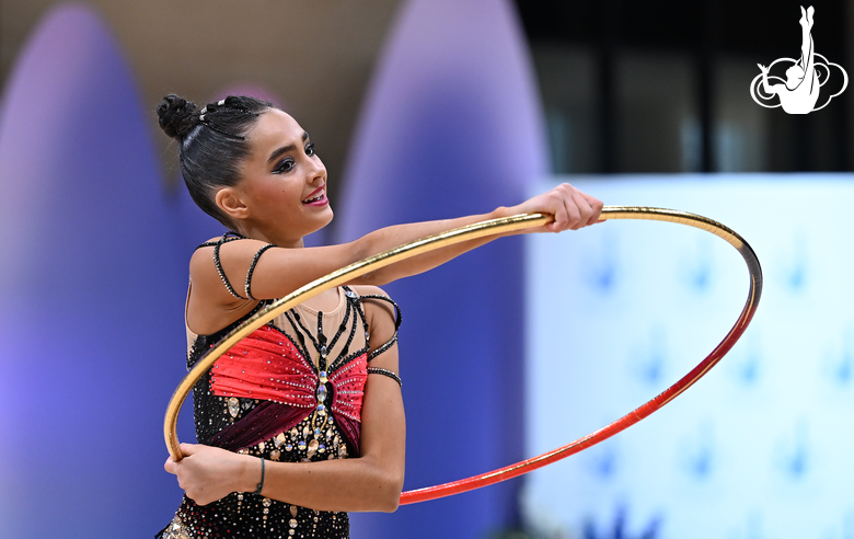 Анастасия Попова на всероссийском турнире «Кубок "Небесная грация"»