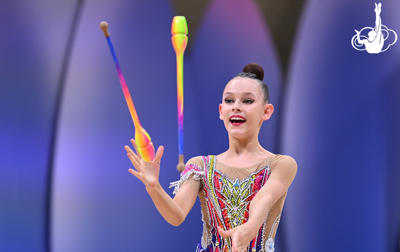 Полина Семенова на всероссийском турнире «Кубок "Небесная грация"»