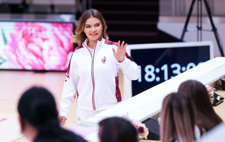 16 июня 2025 года. Олимпийская чемпионка Алина Кабаева в Академии накануне старта второго этапа «Кубка сильнейших»