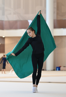 Хореограф Ирина Зеновка приехала в Академию в преддверии международного турнира в Пекине